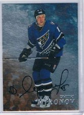 1998-99 Be A Player Autographs #295 Dmitri Mironov NM-MT Auto