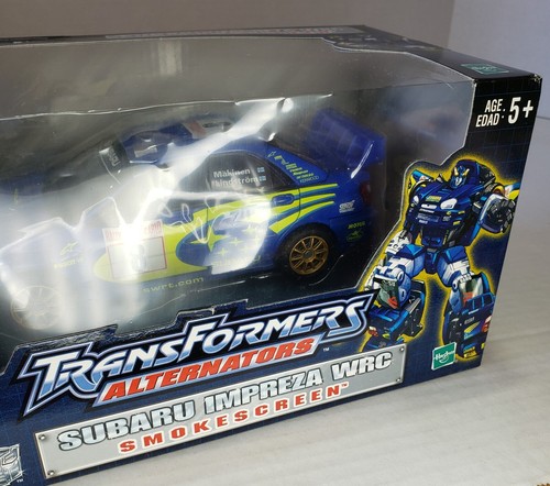 Smokescreen Vtg 2003 Hasbro Transformers Alternators #1 Subaru IMPREZA WRX MISB - Picture 10 of 14