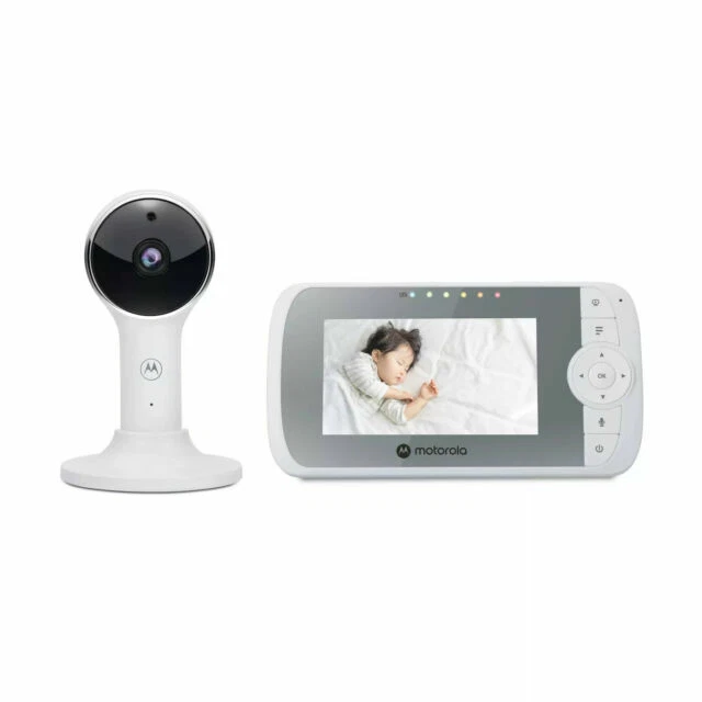 Motorola VM64 Connect 4.3” Full HD Wi-Fi Video Baby Monitor - White