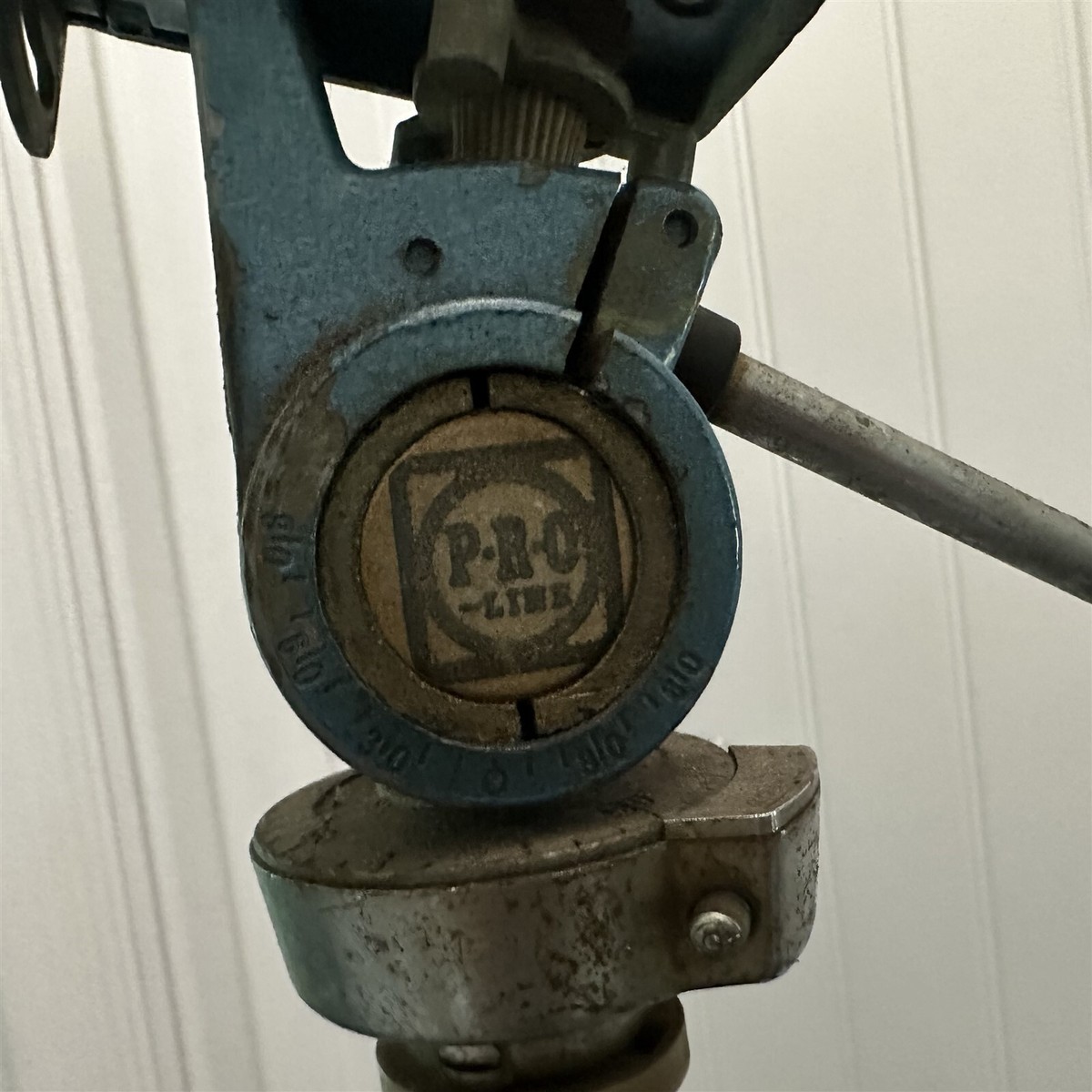 Vintage Pro-Line Tripod Superpod Blue Silver Metal