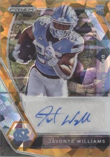 2021 Panini Prizm Draft Picks Javonte Williams #DPA-JWI