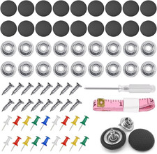 Mandark 60PCS Car Roof Headliner Repair Kit, Vehicle Roof Snap Rivets Retainer w