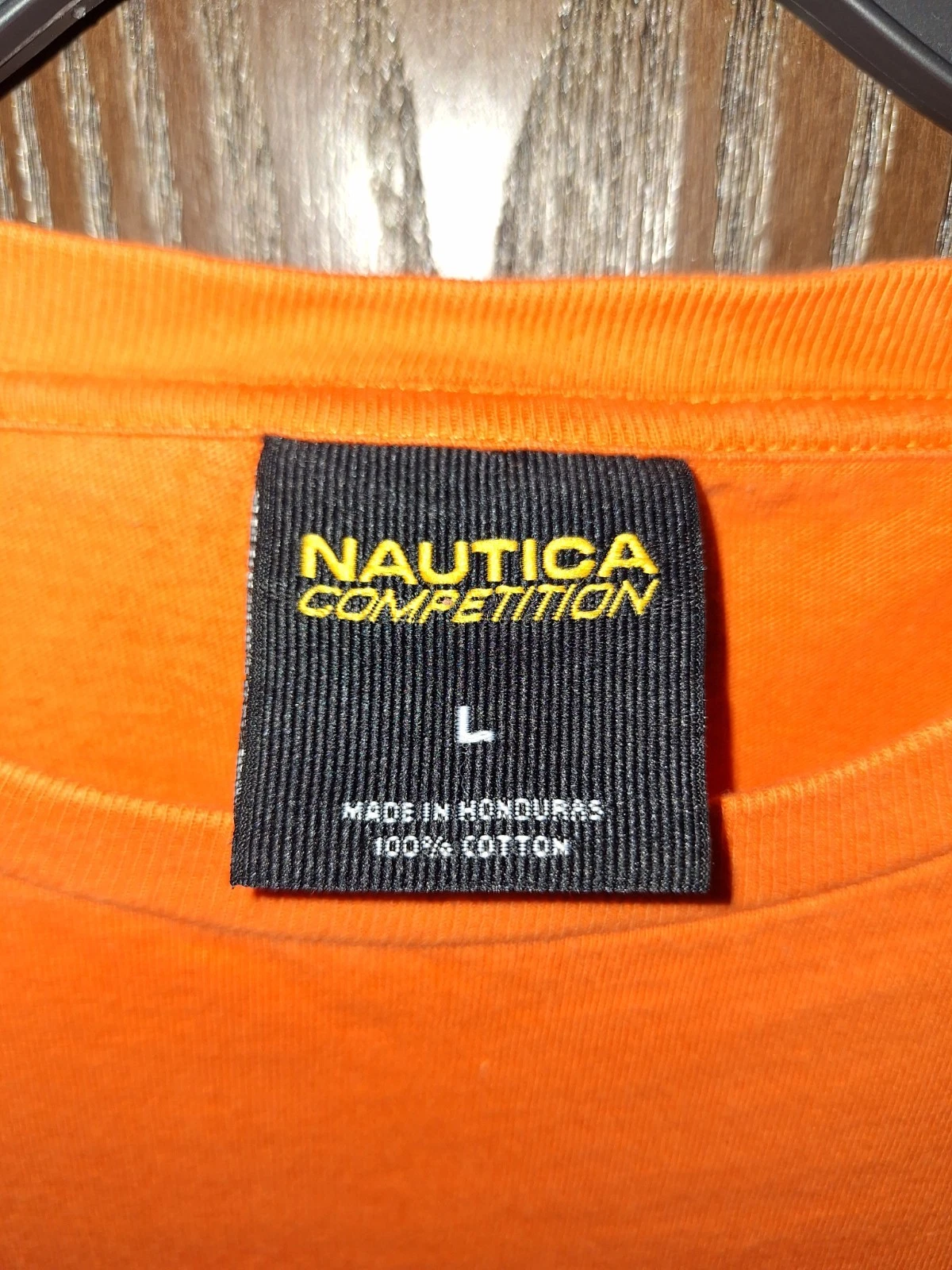 Nautica Competition Men's Short Sleeve T-shirt Orange Size Large Please Read - product detail image 3