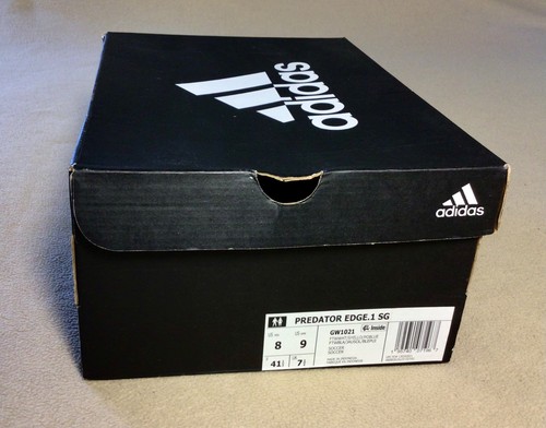 New! $250 Men’s Size 8/Women’s 9 Adidas Predator Edge.1 Mid SG Elite Soft Ground - Picture 2 of 18