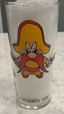 1973 Yosemite Sam Pepsi Glass Looney Tunes FREE SHIPPING