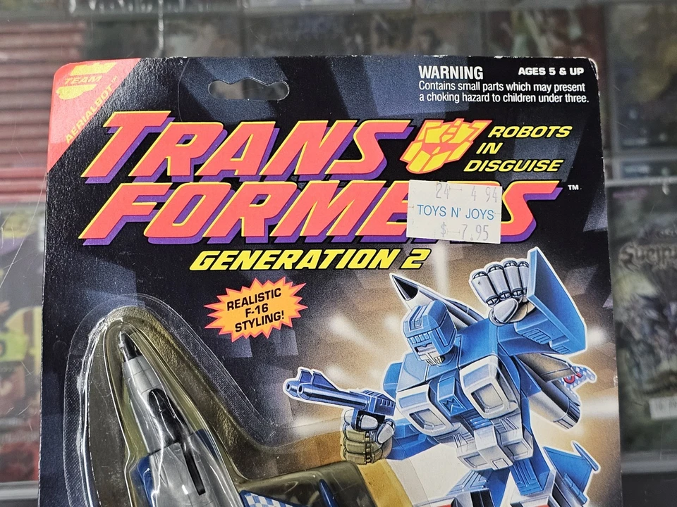 Skydive Combiners G2 Transformers Superion Aerialbot 1993 De colección NUEVO SELLADO Foto 4 de 4