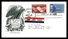 Mayfairstamps US FDC 1957 Indiana 30 cents special delivery artmaster First Day