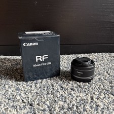 Mint Canon RF 50mm f1.8 STM Lens