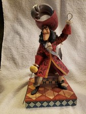 Disney Traditions Jim Shore Captain Hook Mr. Smee Peter Pan Beware Figurine.
