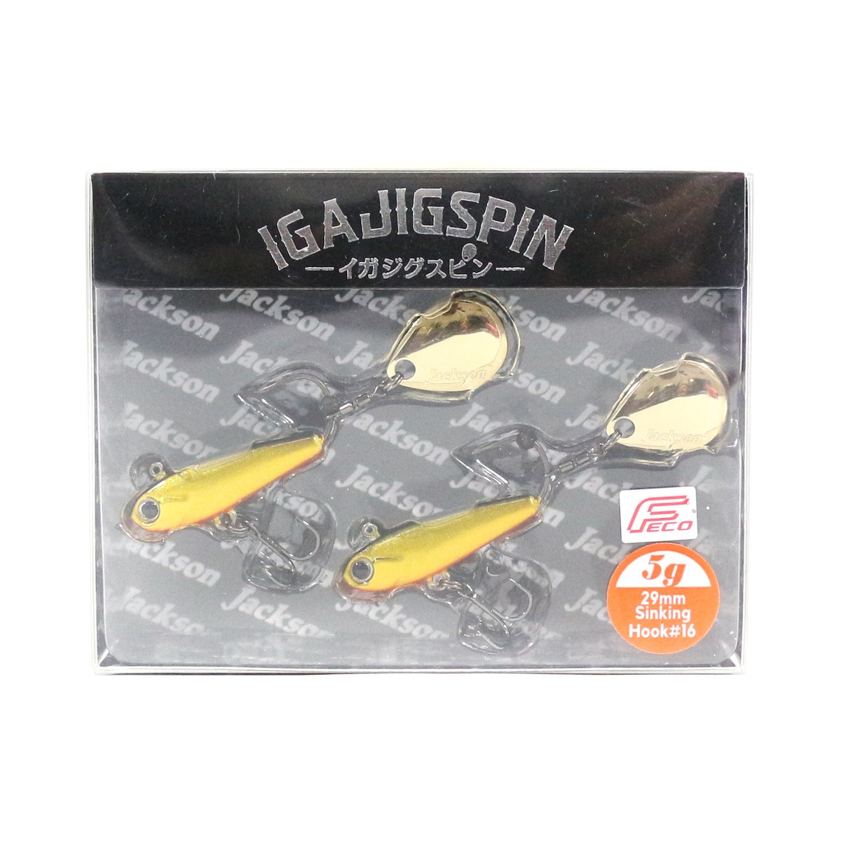 Jackson Iga Jig Spin grams 29mm Sinking Lure GBO (1537)