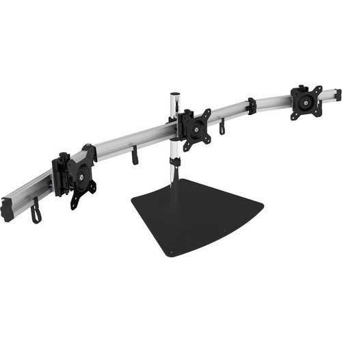 Siig Easy-adjust Triple Monitor Desk Stand - 13" To 27" - Up To 27" Screen - Picture 2 of 6