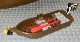 Lego 10040 Pirates I Black Seas Barracuda {Reissue} Set Vintage Manual Ship