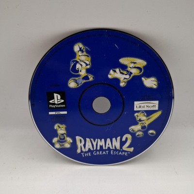 Rayman 2 The Great Escape Playstation PS1 Videospiel NUR PAL DISC