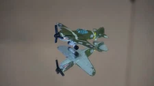 Military Micro Machines WWII Curtiss P-40 Warhawk Airplane