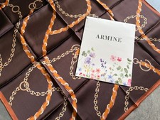 ARMINE Seidentuch Kopftuch Hijab Esarp 100% Ipek 100% Seide 100% SILK !! SURA