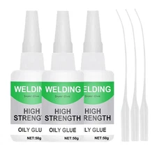 3x Multifunctional Welding High-Strength Oily Glue Uniglue Universal Super Glue