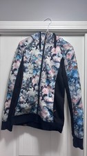 Roxy Frost Printed Fleece Full Zip Hoodie Bla...