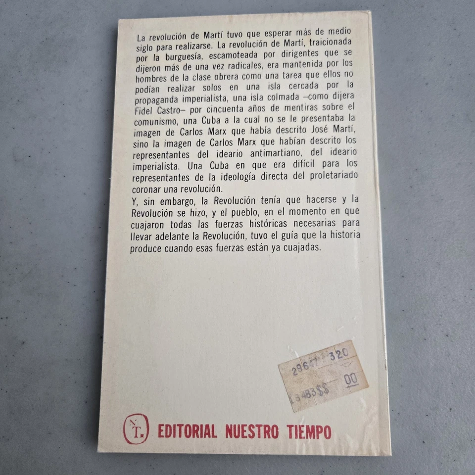 Jose Marti Guia y Compañero - Carlos Rafael Rodriguez Vintage Paperback 1981 HTF - Image 3 of 4