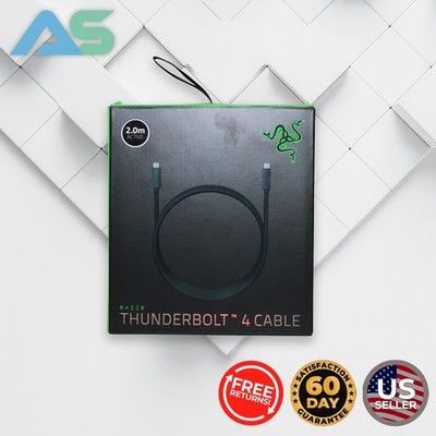   Razer Thunderbolt 4 Cable 2m Length Up to 8K Resolution | RC21-01870100-R3M1