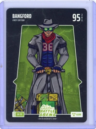 2026 Bo Jackson Battle Arena Bangford Wyatt Langford GLOW Battle Foil BF-115