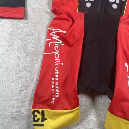 VIE 13 Elite Cycling Long Sleeve Skinsuit Men’s L Speed Suit Scooters Coffee - 第 4/12 張圖片