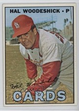 1967 Topps Hal Woodeshick #324 8we