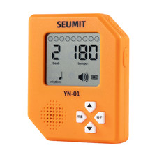 Rechargeable Digital Metronome Clip-on LCD Vocal Counting Volume Adjustable