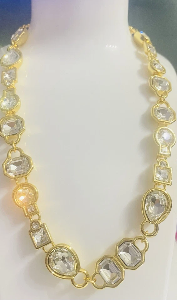 Swarovski Imber Mixed Cut Necklace - Image 4 of 4