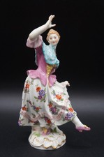 Meissen Porcelain Figure Lady Dancing 2323. Antique