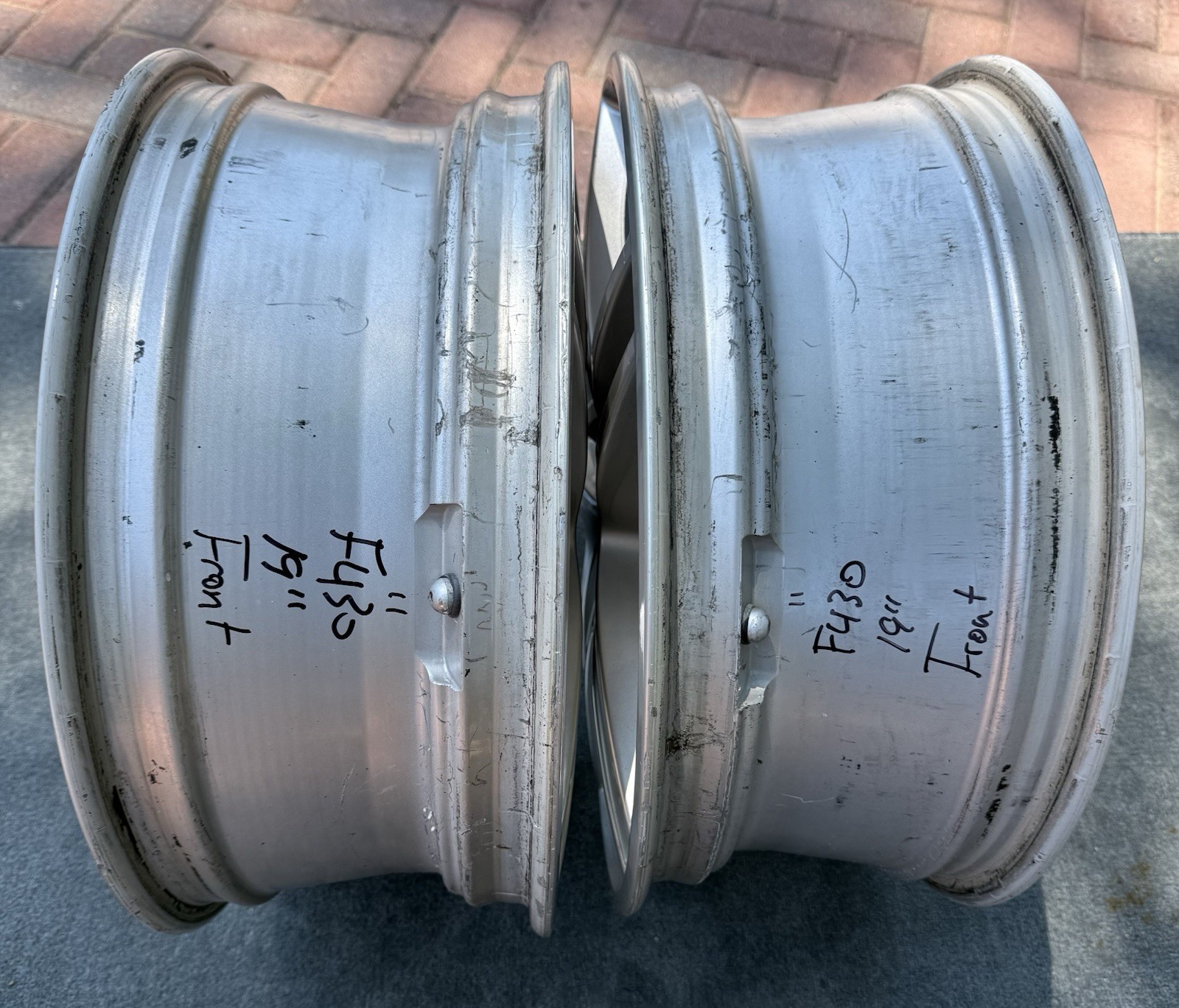 Ferrari F430 19” Factory OEM Wheel Rim Set