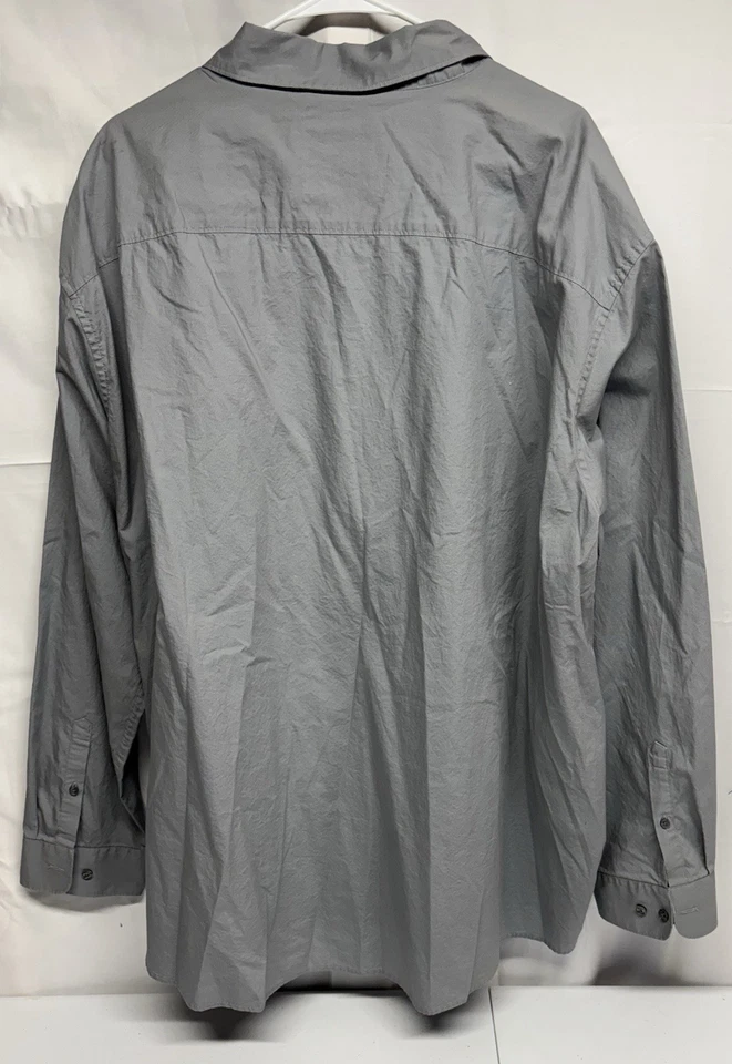 Claiborne 男式 3XL 码纽扣正装衬衫 — 第 2/4 张图片