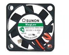 Sunon MB40101V2-1000U-A99 fan 12V 0.53w 2wires 40 40 10mm 4010 cooling fan