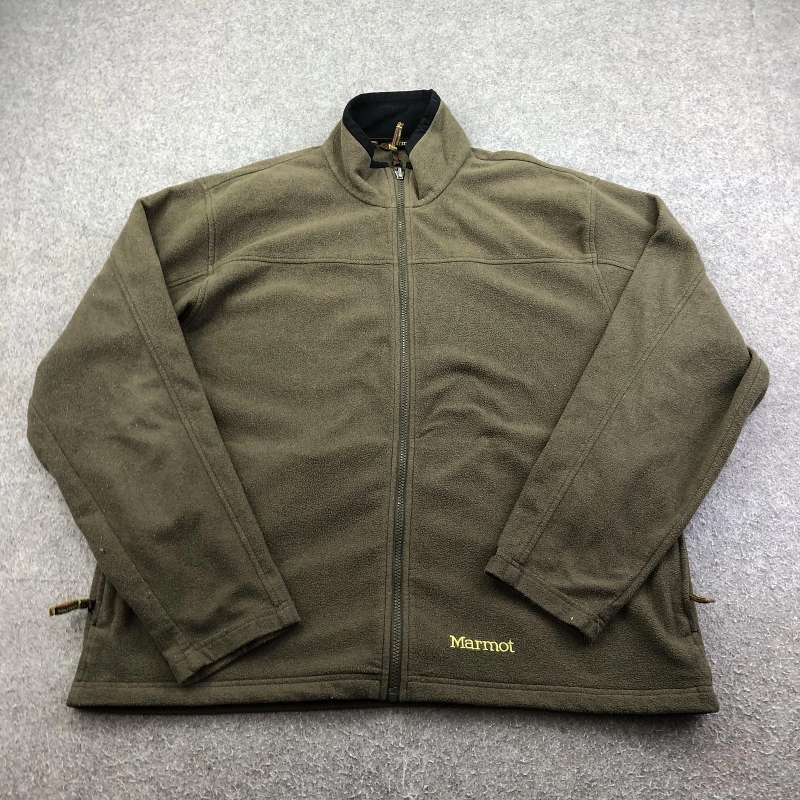 Marmot Jacket Mens XL Green Fleece Full Zip Stand Collar Outdoor Hiking Casual
Opens in a new window