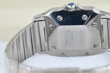 Cartier Santos Carree Wristwatch Ref 2961 - 29mm 18ct Diamond Bezel & Bracelet 9