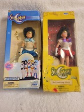 Sailor Moon Deluxe Adventure Dolls Sailor Mercury Mars In Box Irwin 2000 NIB