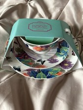 Vintage 3 Piece Tea Set butterfly At Home By Matthew Williamson New In Box