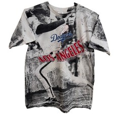 VTG Los Angeles Dodgers Jostens 1990 T Shirt Men's L Full Graphic Single Stitch