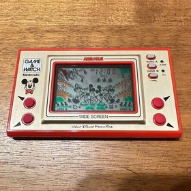 Nintendo GAME & WATCH Mickey Mouse 1981 JAPAN Vintage Pre-owned
