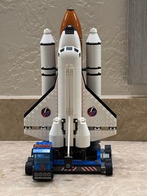 LEGO CITY Spaceport 60080 Missing 1 Fig & 1 Sticker Comes w/ Instructions