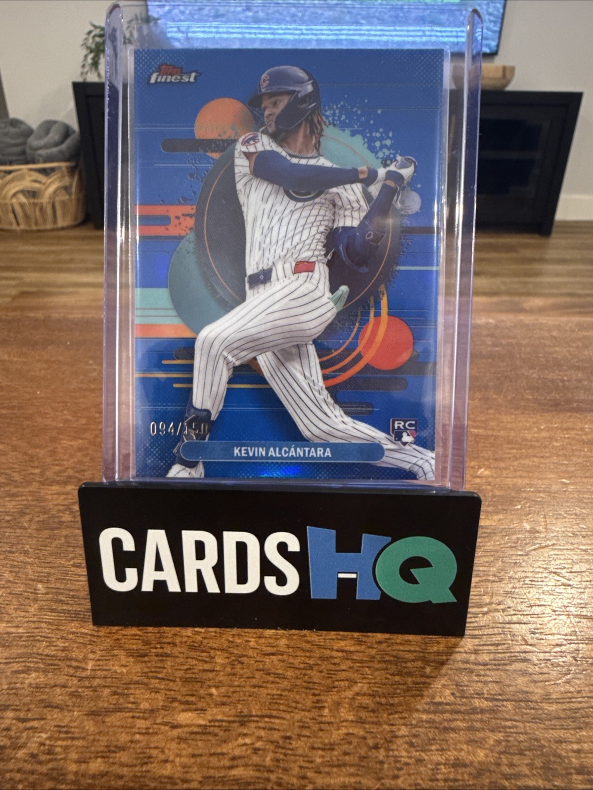 2025 Topps Finest KEVIN ALCANTARA RC Chicago CUBS #167 Blue /150