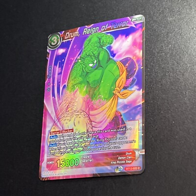 Drum, Reign of Terror BT12-022 Vicious Rejuvenation Dragon Ball