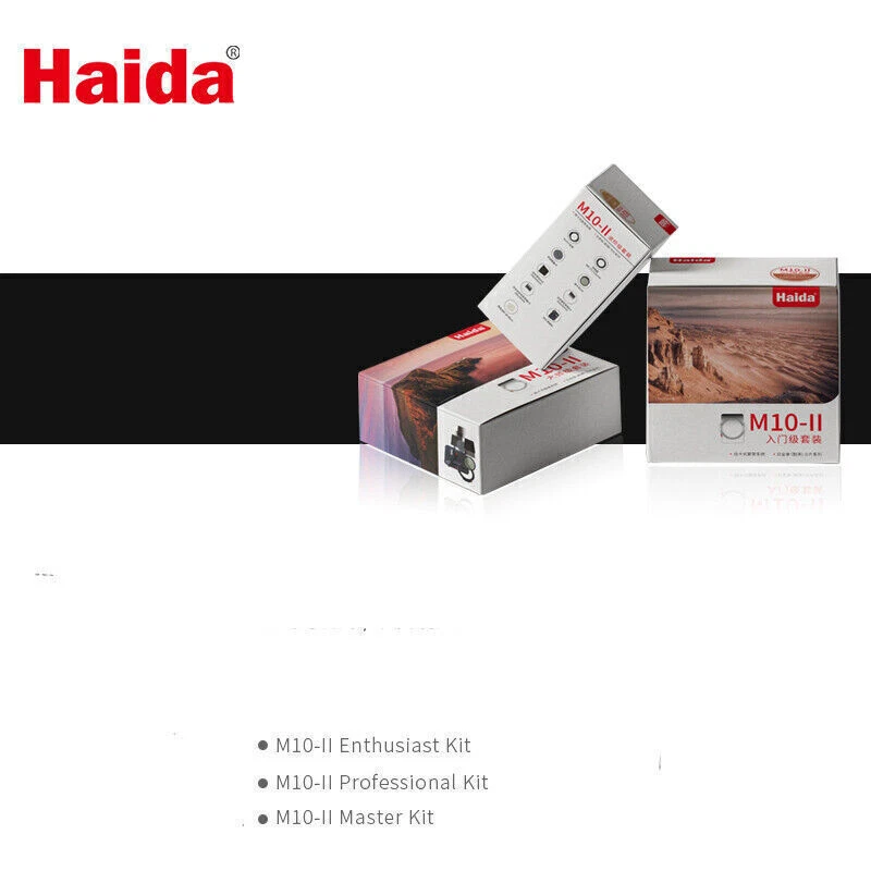 Haida 100mm M10-II holder enthusiast kit with Filter drop-in CPL - Image 2 of 4