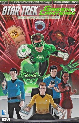Star Trek - Green Lantern - #1 of 6 - DC Comics - July 2015 - UK FREEPOST