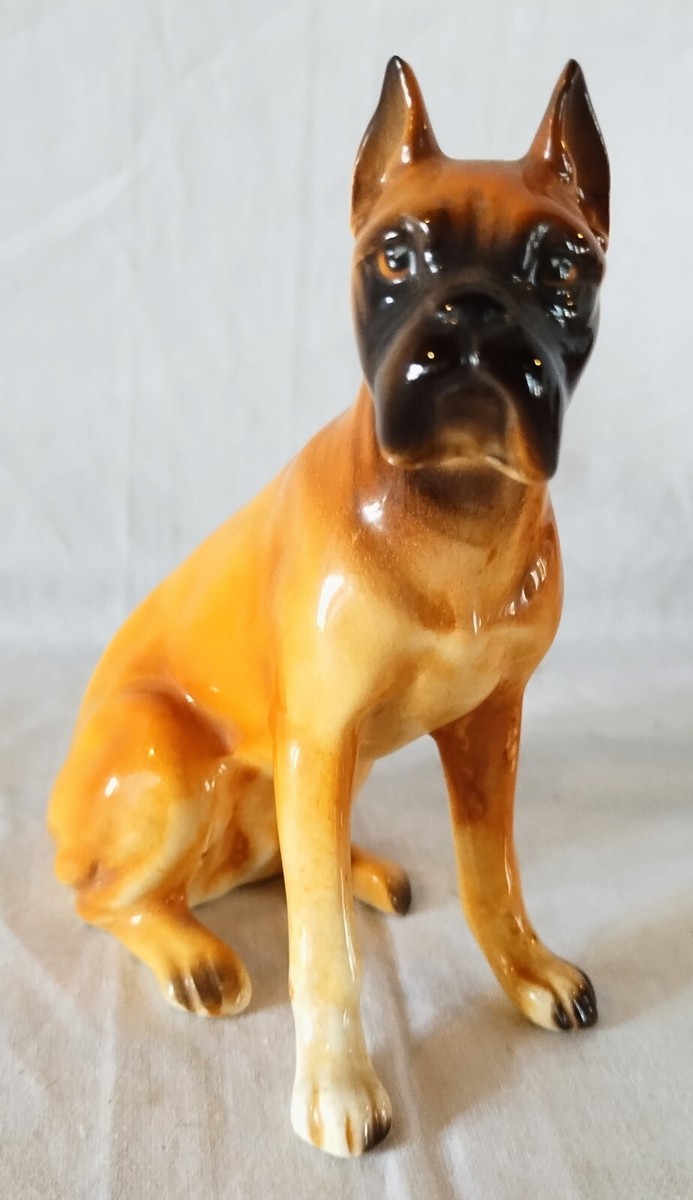 SIX Vintage Mid Century 50's Kitsch Japan Napcoware Ceramic Dog