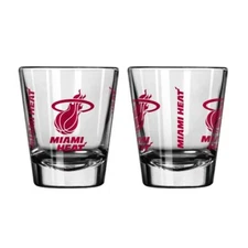 Miami Heat Boelter NBA Gameday 2oz Shot Glass(1)
