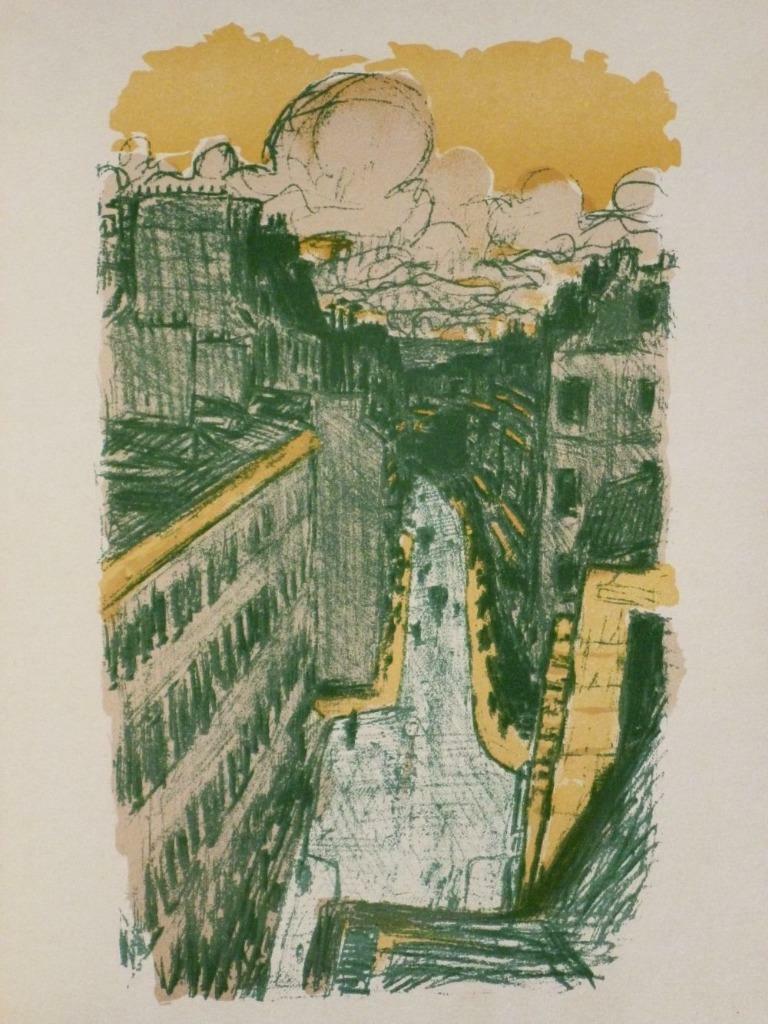 QUELQUES ASPECTS DE LA VIE DE PARIS-RUE VUE D´EN HAUT” BY BONNARD