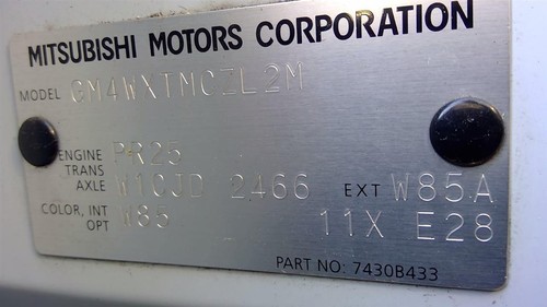 Used A/C Compressor fits: 2022 Mitsubishi Outlander gasoline Grade A - Picture 7 of 9