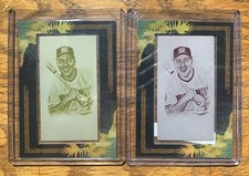 Lot Of 2 Allen & Ginter 1/1 Printing Plates Paul Lo Duca Nationals A&G