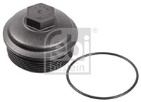 Febi Bilstein 39699 ÖLfiltergehäUse Deckel Mit Dichtung FüR Audi Seat Skoda VW