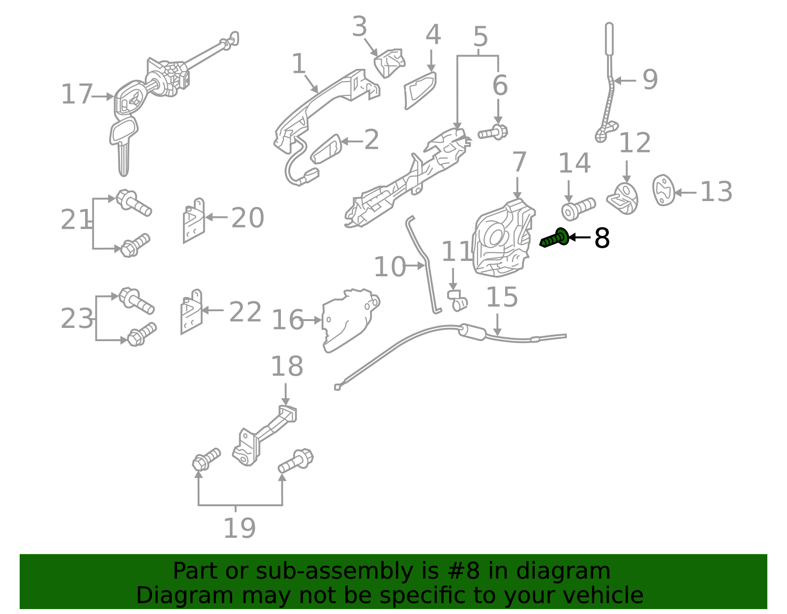 Genuine Mitsubishi Door Lock Actuator Motor 5715B313 eBay